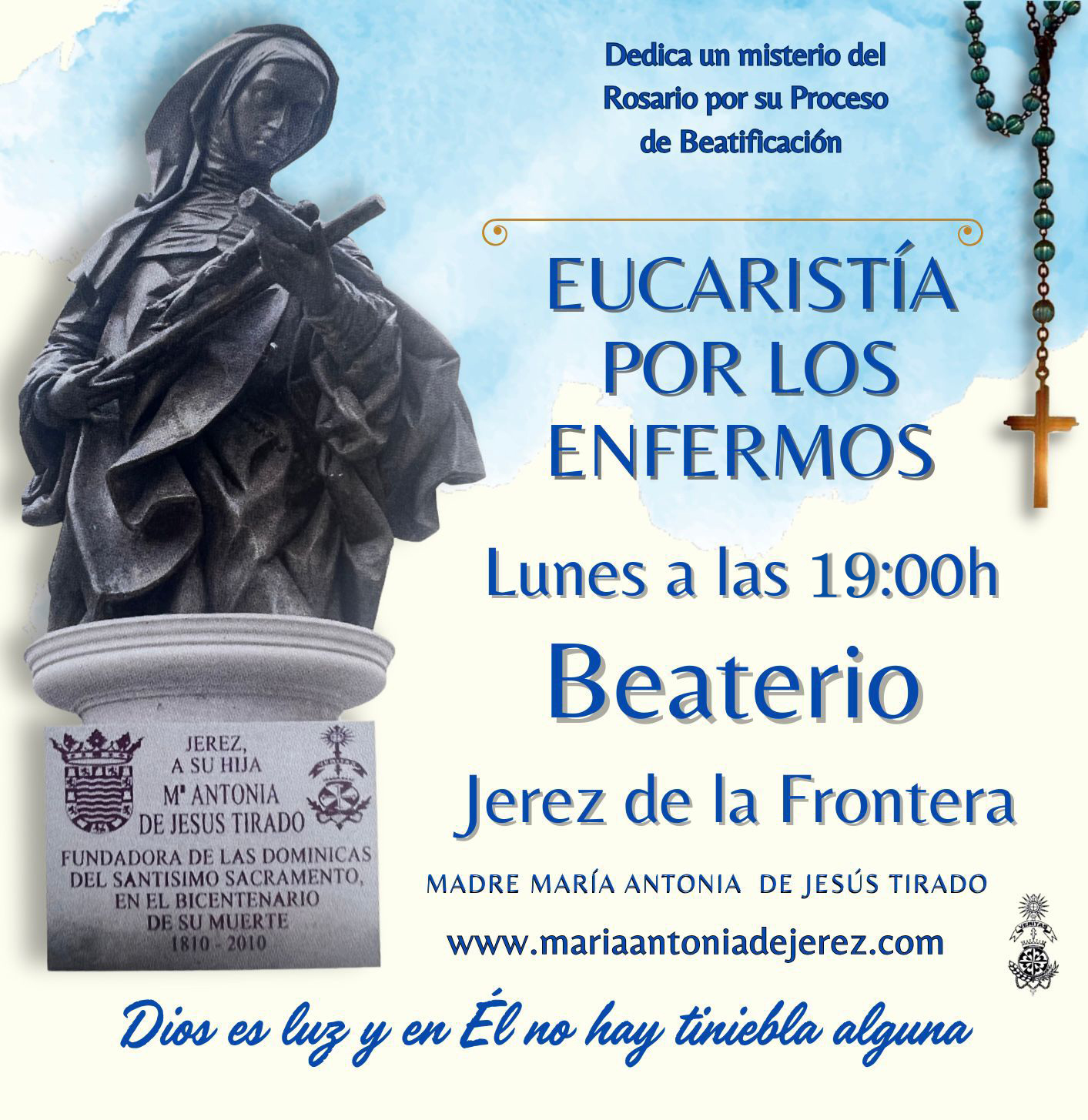 ORACIÓN Y ROSARIO POR LOS ENFERMOS